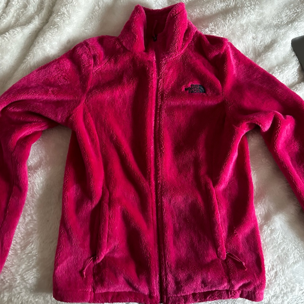 Hot pink soft women’s north face jacket! size xs! never worn!